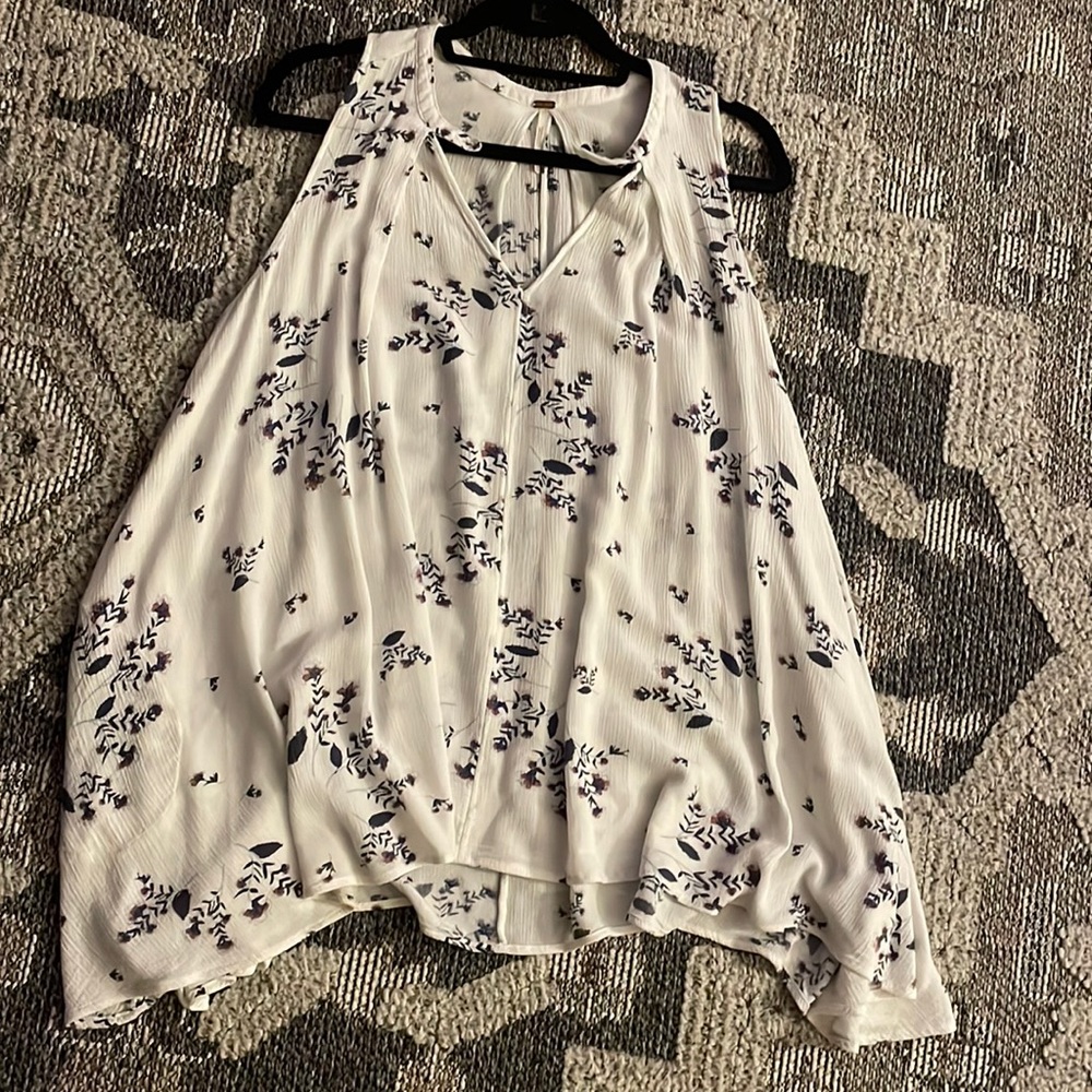 Free People sleeveless blouse